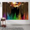 10x8ft Discos Backdrop Neon Discos Ball Lets Glow Crazy Photography Background 70s Birthday Night Discos Theme Party Decoration Supplies Photo Booth Props view 4