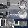 80mm Aperture 900 Refractor Telescope for Adults Astronomy Beginners with AZ Mount, Carry Bag, Phone Mount & Telescope Accessory Kit 8mm/12.5mm/32mm Plossl Eyepieces Lens and 2X Multicoated Barlow Len view 4