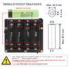 Geekworm X1202 4-Cell 5V UPS Shiled+DC 12V 5A Power Adapter for Raspberry Pi 5| Max 5.1V 5A Output|Wide 6-18V Input|Auto Power On|Safe Shutdown|Power Loss Detection view 4
