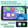 [2G+64G] Car Radio for Dodge Grand Caravan 2011-2020 / for Chrysler Town & Country 2012-2016, 9 inch Android Touch Screen Stereo, Carplay/Android Auto/EQ Audio/Wi-Fi/1080P/SWC/Bluetooth view 4
