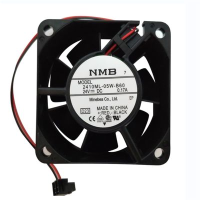 HGUOPIE for NMB 2410ML-05W-B60 Cooling Fan DC 24V 0.17A 60X60X25mm 6cm Inverter Cooling Fan