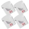 4pcs Wall Mounted Self Adhesive Storage Holder for Cell Phones and Remote Controls Cute Bow Design Multi Purpose Charging Stand Phone Support view 1