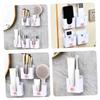 4pcs Wall Mounted Self Adhesive Storage Holder for Cell Phones and Remote Controls Cute Bow Design Multi Purpose Charging Stand Phone Support view 2