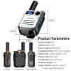 Global walkie Talkie,4G poc Radio walkie Talkie,Walkie talkies Long Range,Unlimited Range,Rechargeable walkie talkies Long Range,for Hiking Camping Trip,No Platform fee view 4