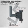 Foboull Adjustable Short Wall Mount Kit    , Compatible with Starlink Actuated Gen 2, Includes Roof Mount Adapter, for Short Eaves view 4