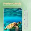 BFDHGQZC Sea Turtle Clear Case for Kindle Fire HD 10 Tablet (13th Generation, 2023 Release) 10.1" Tablet Lightweight Transparent TPU Shockproof Protective Cover view 2