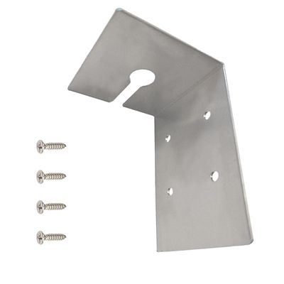 Maswell L Bracket Antenna Mount, Stainless Steel Clamp Car Ham Radio Antenna Mount, for Vehicle-Mounted Radio Antenna,M12.5 M12 M11.5