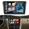 [2G+64G] Car Radio for Mazda 3 2004 2005 2006 2007 2008 2009, Android 13 Touch Screen Car Play Mazda 3 Stereo, Carplay/Android Auto/EQ Audio/SWC/Bluetooth + AHD Backup Camera view 1