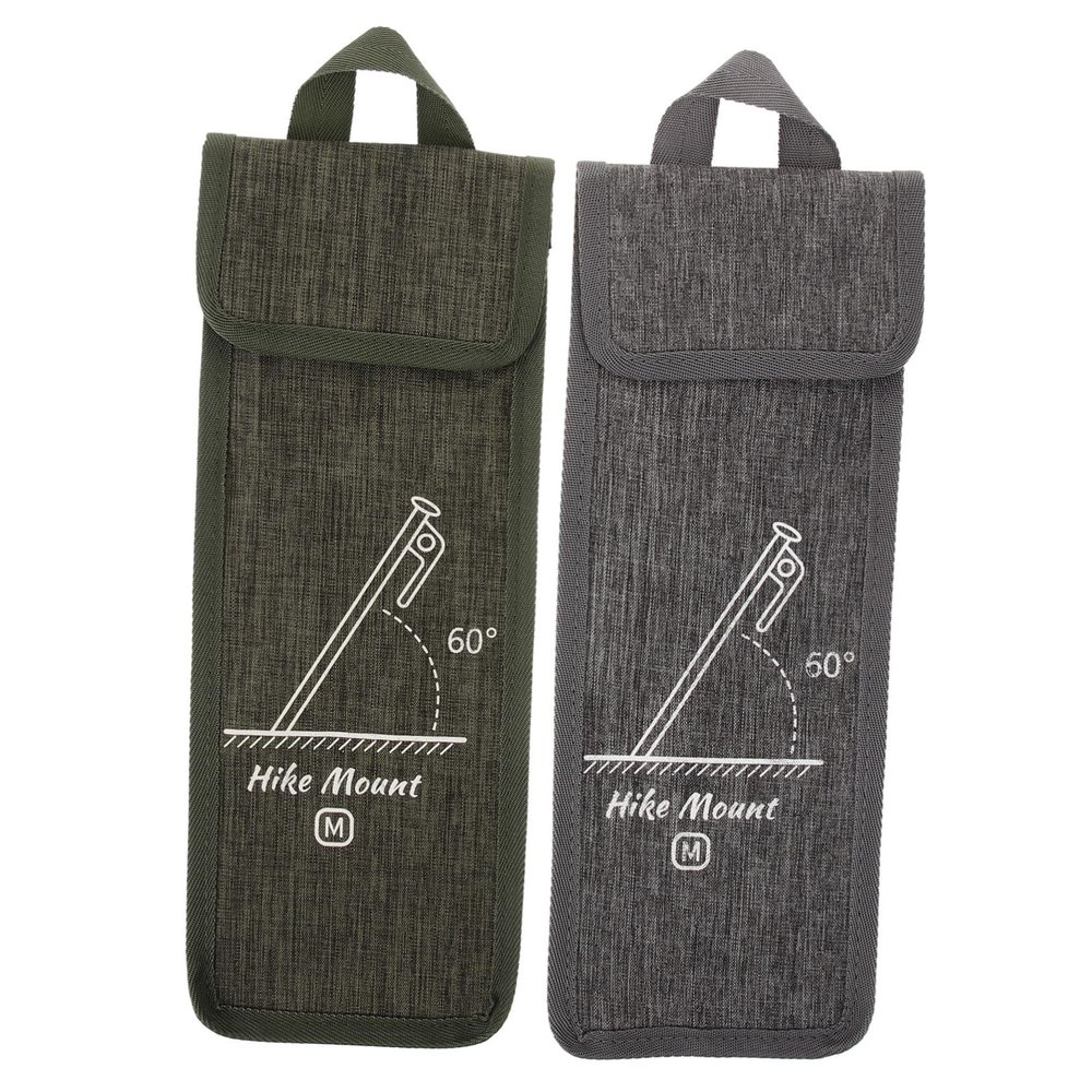 2pcs Camping Tent Stake Bag Portable Outdoor Storage Bag for Tent Nails and Practical Style