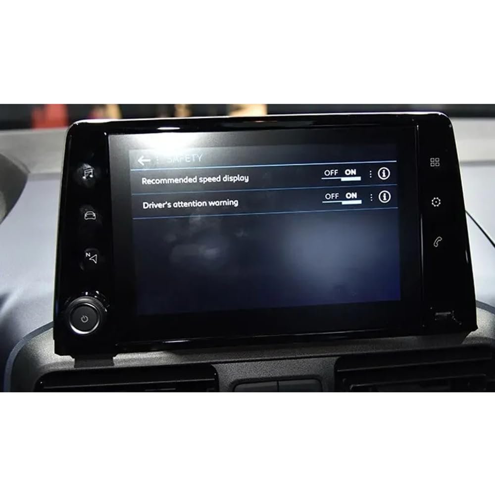 Screen Protector for Peugeot Rifter 2019-2020 Car GPS Navigation Tempered Glass Screen Protector