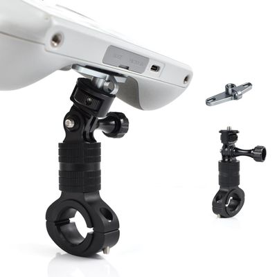KOQINVIZ Aluminum Bike Handlebar Mount for DJI RC / RC2 Remote Control,Adjustable Bicycle Mount Adapter Base Holder for DJI Mini 4 Pro/Mini 3 Pro/Mini 3, Black