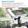 KOQINVIZ Aluminum Bike Handlebar Mount for DJI RC / RC2 Remote Control,Adjustable Bicycle Mount Adapter Base Holder for DJI Mini 4 Pro/Mini 3 Pro/Mini 3, Black view 2