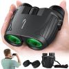Aurosports 15x25 Compact Binoculars for Adult Kids - High Power Binoculars for Bird Watching - Easy Focus Small Binocular with Low Light Vision for Travel, Camping, Concert, Hiking view 1