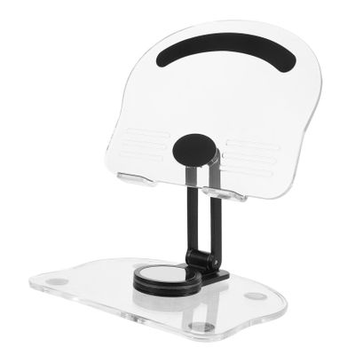 360-Degree Rotation Acrylic Foldable Tablet Stand Desk Phone Holder Stand for Drawing Compatible
