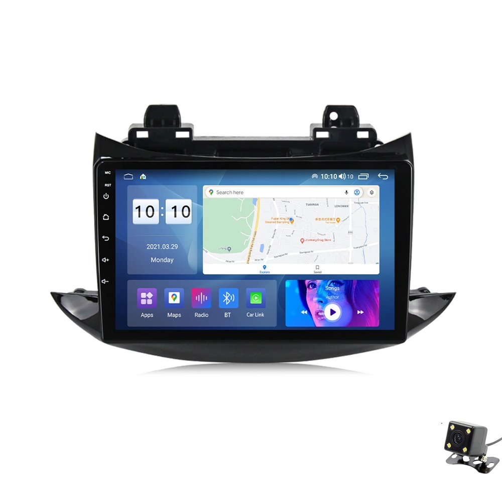 ADMLZQQ Car Stereo 9" Android 12 Double Din Bluetooth Autoradio for Chevrolet Trax 2013-2020,Touchscreen Radio with GPS Car-Play Bluetooth SWC Backup Camera Mirror Link 5G WiFi AM/FM,M700s