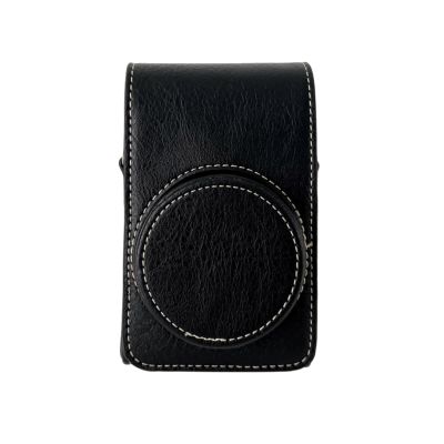 Andoer Protective Case for Digital Camera, PU Leather Camera Storage Bag Compatible with RICOH GR2/GR3/GR3X Canon G7X2/G7X3 Sony RX100/ZV1/LX10/SX740/ZR1000/CCD, Black