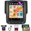 [2+64G] Car Radio for Dodge RAM 1500 2500 3500 2013-2018(for Auto AC), 9.7 inch Android 13 Vertical Touch Screen Stereo, Carplay/Android Auto/Hi-Fi Audio/1080P/SWC/Bluetooth view 1