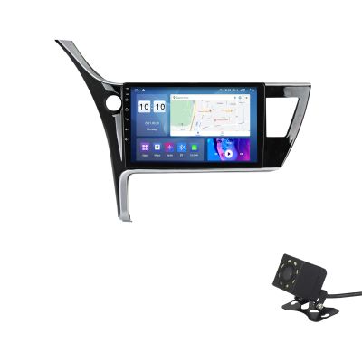 Ottspu for Toyota Corolla 2017-2019 Android 12 GPS Navigation Car Stereo Radio Player 9" IPS Touch Screen Built-in DSP Bluetooth Head Unit Supports Android Auto Full RCA Backup Camera WiFi,M800s