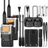 2 Packs Quansheng UV-K5(8) Radio USB-C Charging UV-K6 Two Way Radio Long Range with NOAA for Adults 5W UHF/VHF Dual Band DTMF AM FM Walkie Talkie Rechargeable view 1