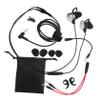 1set Comfortable Gaming Earbuds Microphone for Pc and Mobile Wired Earphones for Enhanced Audio in Competitive Gaming and Voice Calls view 1