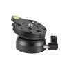 Andoer Tripod Leveling Base Camera Leveler, Tripod Head Plate with 15 Tilt, 1/4" Screw and Bubble Level Compatible with Canon Nikon Sony DSLR Cameras view 2
