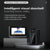 DirectNine Basics Video Doorbell - Video Intercom System Smart Video Doorbell with 4.3 Inch 1080P HD Monitor/Night Vision / 170 Viewing Angle for Home Surveillance view 3