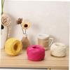 Angoily 10pcs DIY Jute Twine Rope Long Thick Macrame Cord Craft String for Bracelets Decorative Packaging Twine view 3