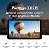 Portkeys LH7P 7 Camera Monitor Touch Screen 1920 * 1080 Wireless Camera Control Monitor Compatible with Sony view 2