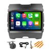 8+128GB 8Core Car Radio Stereo for Ford Edge 2 2015 2016 2017 2018 Dash Kit Car GPS Navigation,9" IPS Touch Screen Head Unit with Car-Play & Android Auto/SWC/DSP/Rear View view 1