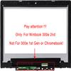 10 PCS ARUISIFX 11.6" Screen Replacement Compatible with Lenovo 5D10T45069 LCD Display HD Touch Screen + Digitizer Assembly Bezel view 2