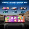 Car Play Screen with 4K Dash cam 10.26 Inch Compatible with Apple Carplay/Android Auto, Carplay Screen for Car 1080P Backup Camera GPS Navigation/Mirror Link/Voice Control view 2