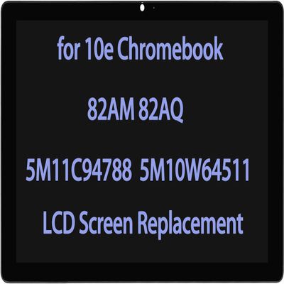 10 PCS ARUISIFX 10.1" Screen Replacement Compatible with Lenovo 10e Chromebook LCD Display Touch Screen + Digitizer Assembly Bezel