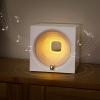 XHTLLO Rechargeable Bt Speaker Night Light, Dimmable Portable Table Lamp for Party Bedroom(White) view 3