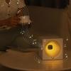 XHTLLO Rechargeable Bt Speaker Night Light, Dimmable Portable Table Lamp for Party Bedroom(White) view 4