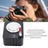 AP Film Dispenser, 135 Aluminium Alloy Film Distributor, Film Roll Removable Separator with Locking Cover and Film Rewind Handle for 35mm Retro Cameras Film Storage view 2