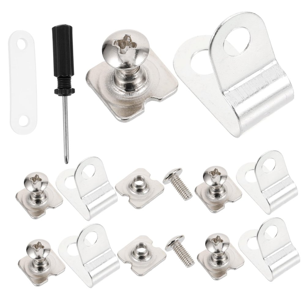 GANAZONO 1set Helmet Repair Kit for Ice Hockey Baseball and Softball Fasteners Clips and Screws for Helmet Maintenance and Replacement Parts