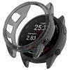 Case Compatible for Garmin Forerunner 165/165 Music Watch Case, TPU Protective Case Cover Frame Compatible for Garmin Forerunner 165/165 Music Smartwatch Accessories (Black/Clear) view 3