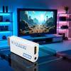 Labriciyon 1Pc White Wii to HDMI Converter, Supports 720P, 1080i, 1080P, 480i, 480p, PAL, NTSC, 3.5mm Audio Jack, Easy Plug and Play, No Installation Needed,Cables and Adapters Accessories view 3