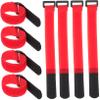 MERRYHAPY 20pcs Convenient Nylon Wire Ties Buckle Design for Cable Management Flexible and Organizing Loop Strips for Home Office and Garage Use view 1