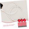 MERRYHAPY 20pcs Convenient Nylon Wire Ties Buckle Design for Cable Management Flexible and Organizing Loop Strips for Home Office and Garage Use view 2