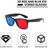 3D Red and Blue Glasses TV Movie Dimensional Anaglyph Video Frame 3D Glasses DVD Game Glass Color 3D Glasses Accessories Televisions and Video view 3