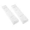 Zerodeko 2pcs Wall Mount Cd Display Stand Acrylic Record Rack Vinyl Holder for Home Office view 1