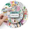 100Pcs Mental Health Stickers Mental Health Matters Awareness Vinyl Laptops Decals Kids Teens Adults Gifts Therapist Water Bottles Bumper Helmet Book Decorative Doctor Reward Stickers view 3
