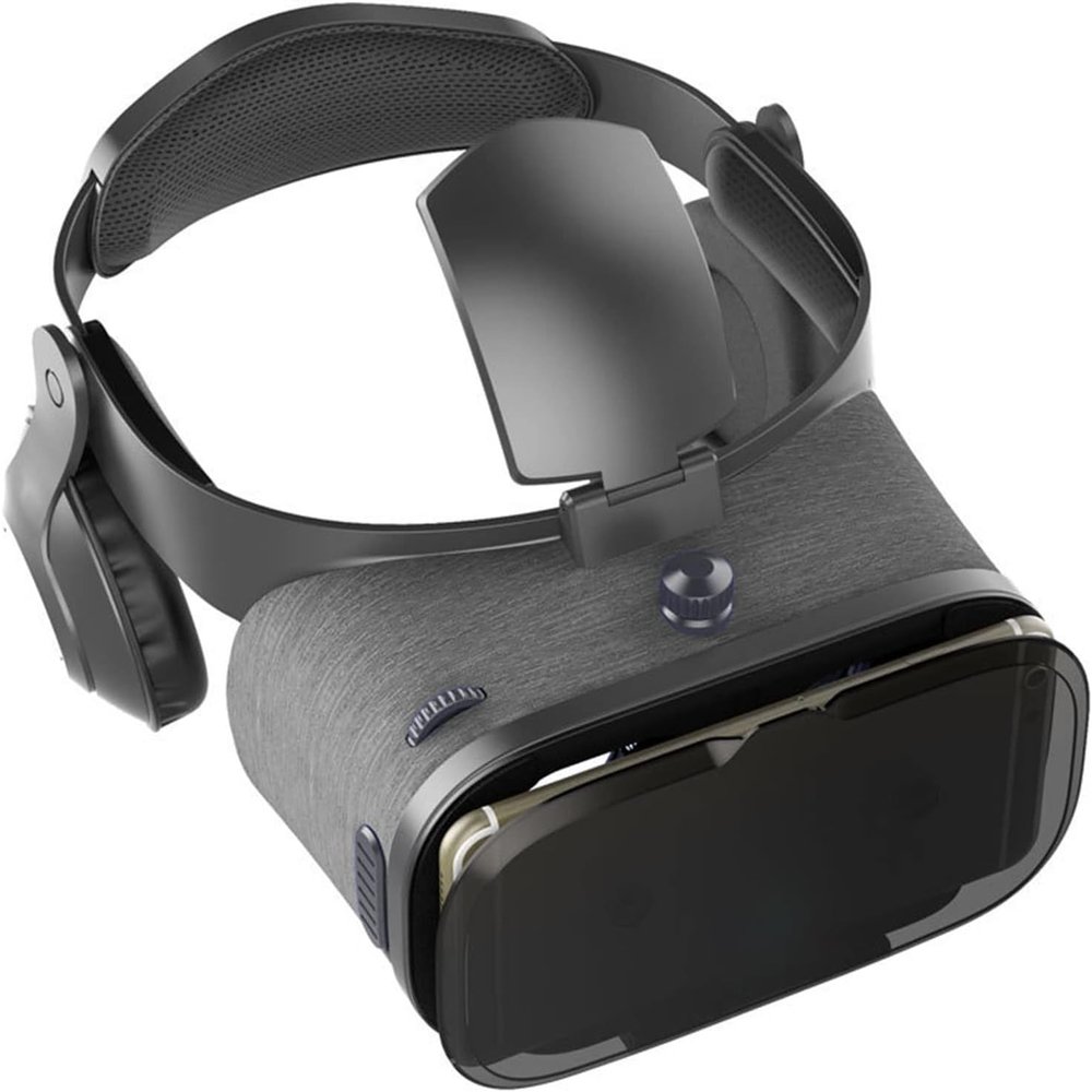 VR Headset, Virtual Reality Headset 3D VR Glasses Goggles, Virtual Reality Glasses with Interpupillary and Object Distance Adjustment, for 4.5-6.3 Inches Mobile Phone Perfect gift