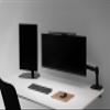 BenQ ScreenBar Pro LED Monitor Light Bar (Black) - Ultrawide Lighting, Motion Sensor, Adjustable Brightness/Color Temperature, Eye-Care USB-C Monitor lamp, No Glare, Curved Monitors, Monitor accessory view 2