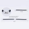 WHAMVOX Universal Pump Accessories 4 Pack Extension Tube Lightweight No Odor Easy Screw-on for Extended Use Pumps view 3