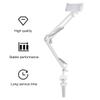 KONTONTY Desktop Stand Articulating Arm Rotation Phone Clip Holder for Desk Stand for Tablet view 4