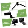 HOOTNEE Tripod Mobile Phone Holder Clip Durable Desktop Stand for Office Home and Live Streaming Compatible Smartphones and Tablets and Portable Design view 2