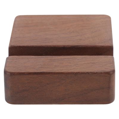 WOONEKY Cute Cell Phone Holder for Desk Wooden Stand Multifunctional Mobile Phone Holder Office Decor