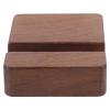 WOONEKY Cute Cell Phone Holder for Desk Wooden Stand Multifunctional Mobile Phone Holder Office Decor view 1